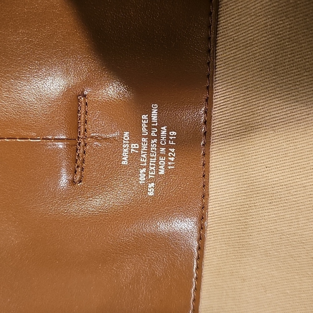 NWOT RALPH LAUREN  TONE RIDING POLO TALL BOOTS Women's 7.. Scratches! - Picture 10 of 11